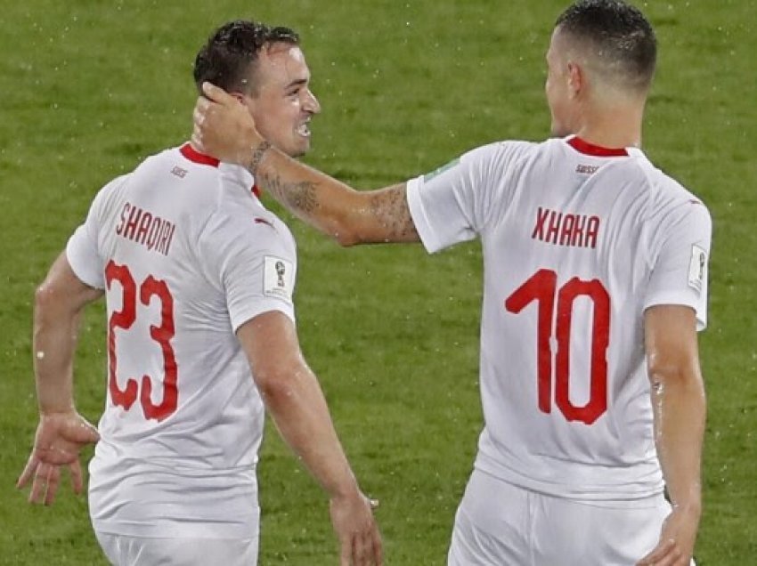 ​Xhaka e Shaqiri titullarë kundër Bjellorusisë