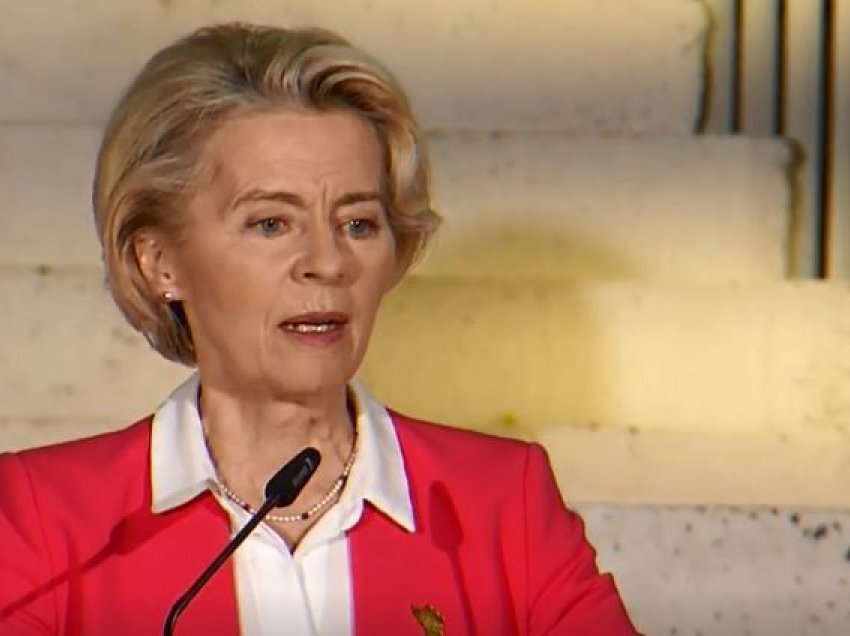 Von der Leyen: Jemi në Tiranë, por sytë e botës janë në Izrael dhe Palestinë