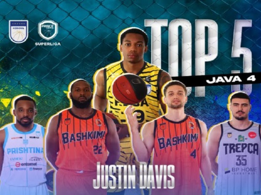 ​Davis, MVP i javës së katërt në Superligë