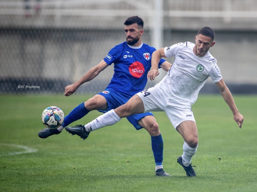 Prishtina kthehet me një pikë nga Drenasi në një finish me tensione