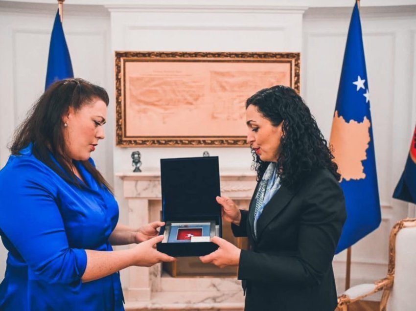 Presidentja Osmani pret në takim deputeten britanike: Kosova është më e fortë me aleatë si ju!