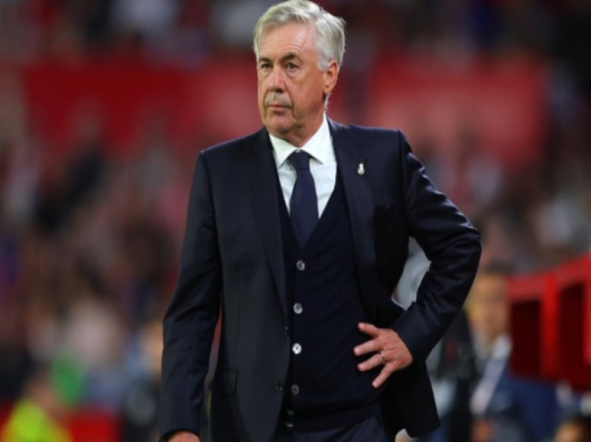 Ancelotti kritikon arbitrin pas barazimit me Sevillan