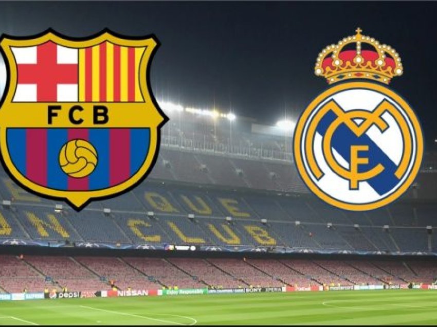 “El Clasico” i parë i sezonit, sot përballen Barcelona dhe Real Madridi