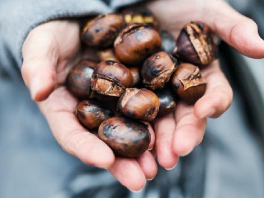 ​Gështenjat e pjekura përmbajnë më shumë vitamina, ato të ziera më shumë minerale