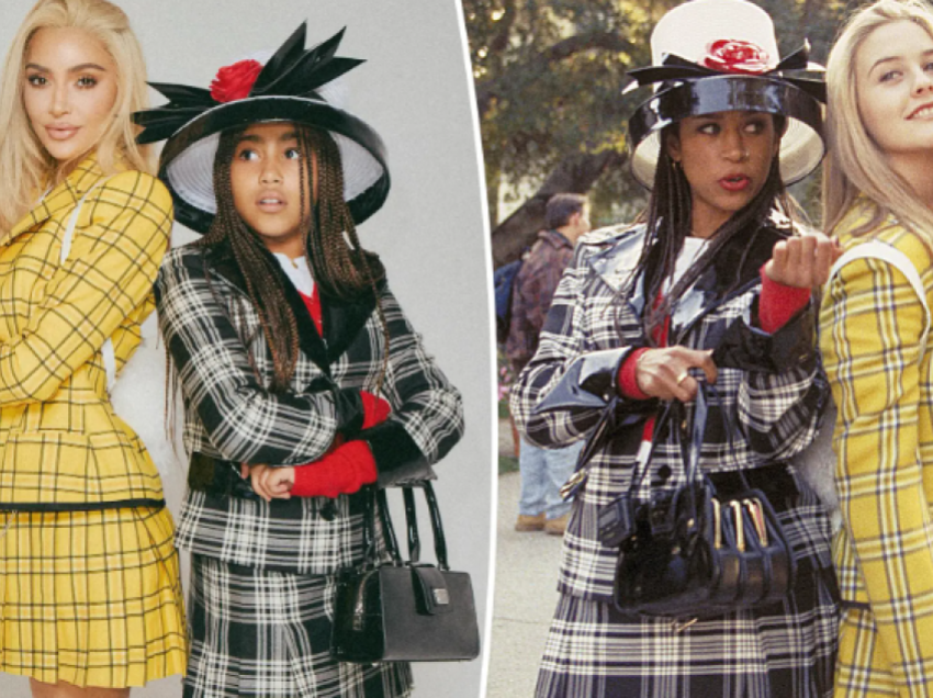 Kim Kardashian dhe North shndërrohen në personazhet e filmit “Clueless” për Halloween