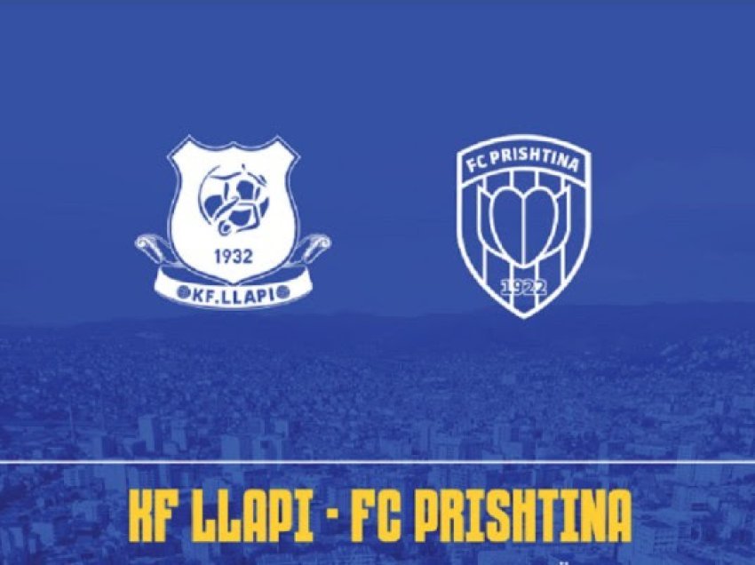 Llapi-Prishtina, formacionet zyrtare