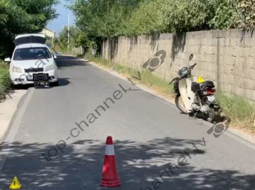 Humb kontrollin e motomjetit, lëndohet 66-vjeçari në Shkodër