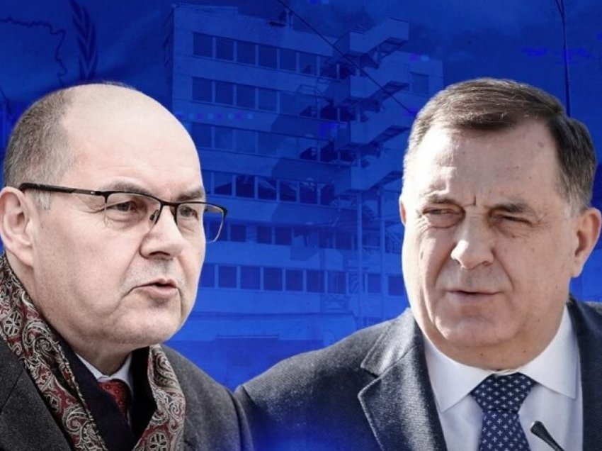 Dodik deklaroi se Schmidt do të arrestohet nëse vjen në Republika Srpska, reagon Gjermania