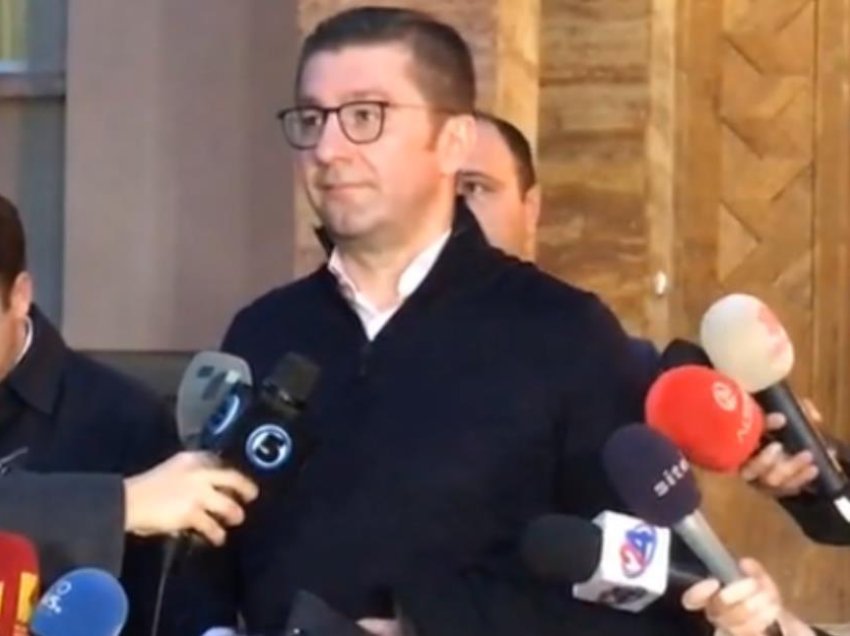 Mickoski: Mënyra e vetme të kërkohet përgjegjësi është vetëm në zgjedhje