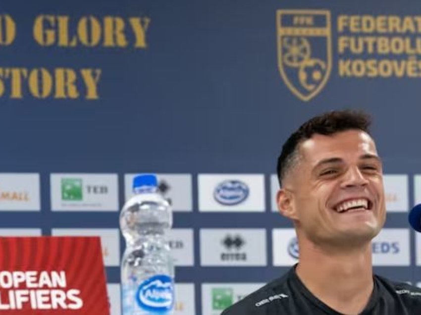 A është nervoz? Kështu përgjigjet Granit Xhaka para ndeshjes me Kosovën 