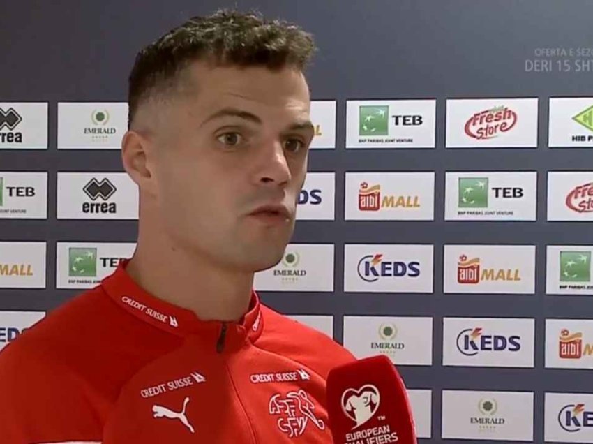 Reagon Granit Xhaka pas barazimit me Kosovën, tregon pse nuk është i kënaqur