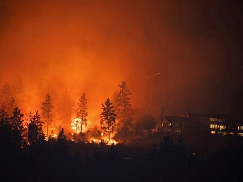 Zjarr në fshatin Dars të Klosit, flakët afër banesave