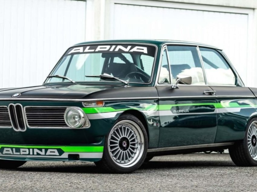 BMW 2002 Tii Alpina zhvillon 200 kuaj/fuqi pas trajtimit në Manhart