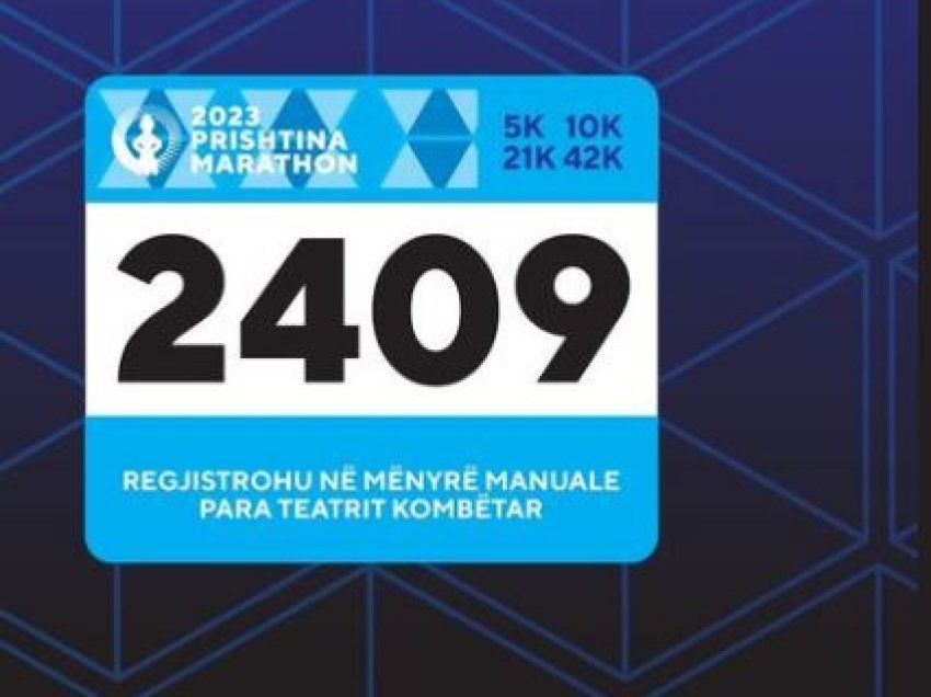 Gjithçka gati për Maratonën e Prishtinës