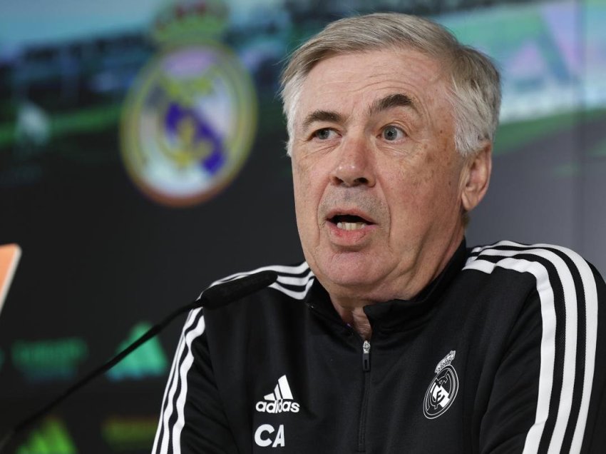 Ancelotti: Objektivi parësor është ndeshja ndaj Unionit