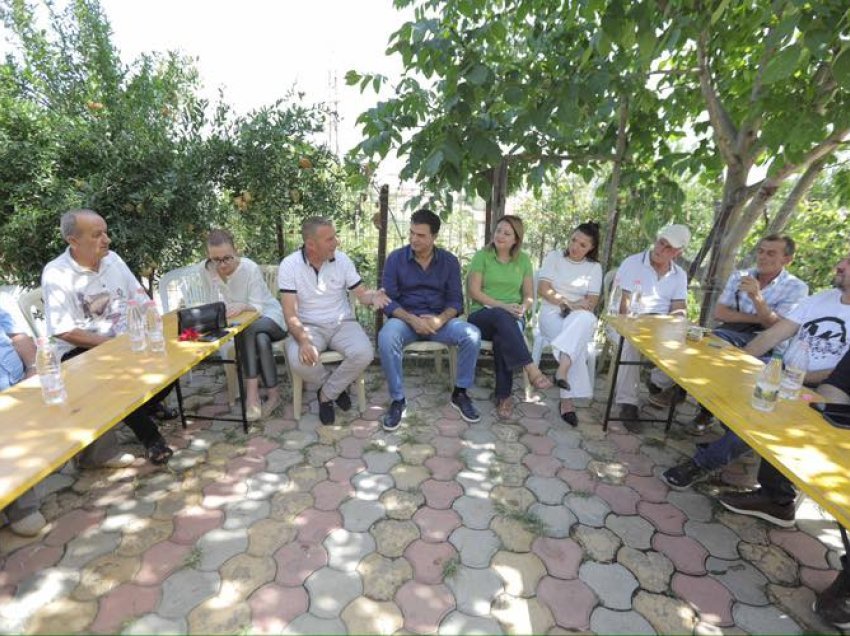 Basha takime me banorët në Sauk, situata ekonomike në fokus të diskutimeve