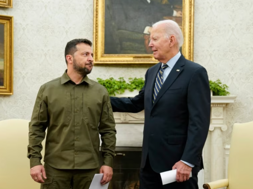 Presidenti Biden pret në Shtëpinë e Bardhë udhëheqësin ukrainas