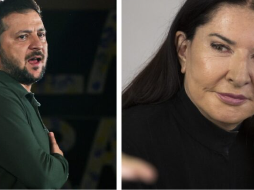 Zelensky ftoi artisten Marina Abramovich të jetë ambasadore e Ukrainës