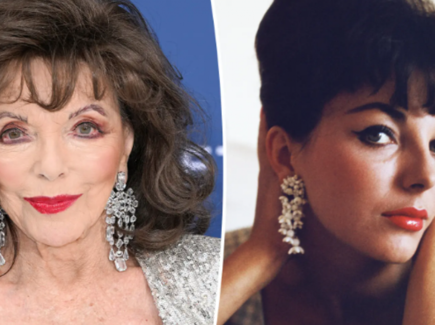 Është 90 vjeçe, por Joan Collins thotë se nuk ka bërë asnjë ndërhyrje në fytyrë