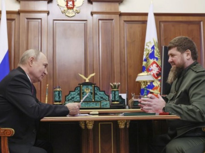 Pamjet e takimit të Putinit me Kadyrov ngjallin spekulime