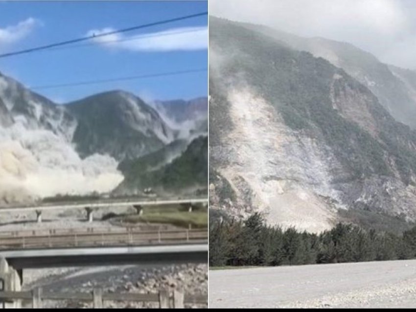 Tërmeti 7.4 ballë shkundi këtë vend, ja momenti kur rrëshqet faqja e malit 