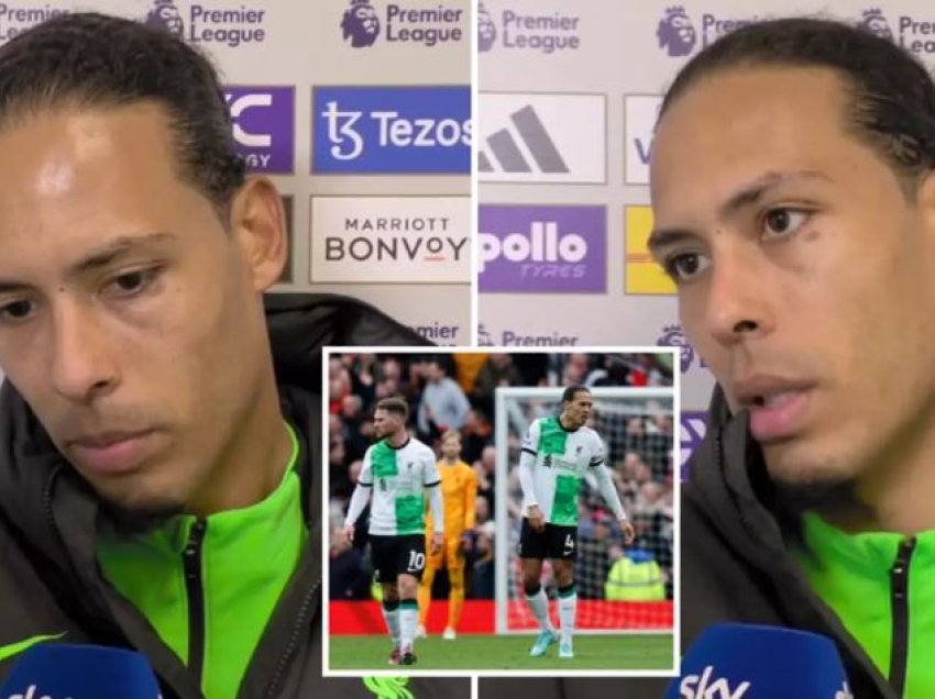 Virgil van Dijk kritikon shokët e skuadrës pas ndeshjes me Man Utd: Turp, barazimi si humbje