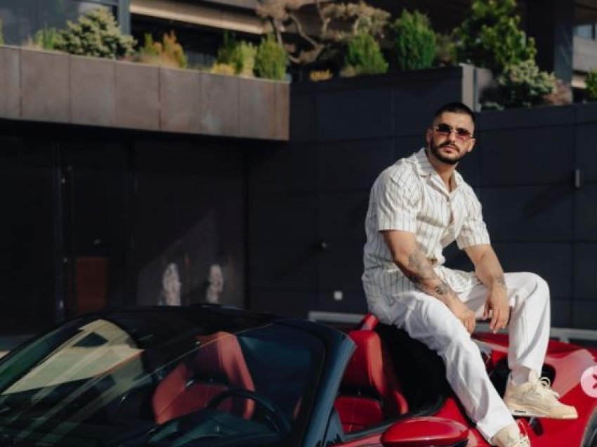 Butrint Imeri bëhet me veturë të re Ferrari