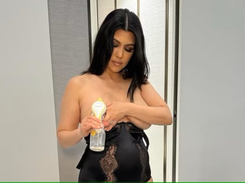 Kourtney Kardashian pranon se pi qumësht gjiri kur nuk ndihet mirë