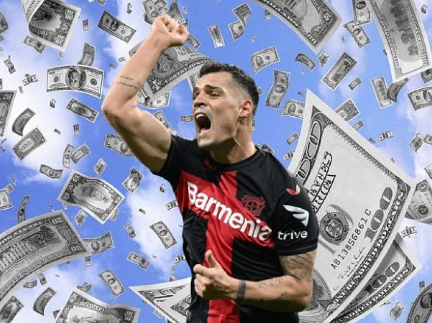 Granit Xhaka ‘mbulohet’ me para nga Leverkuseni me fitimin e titullit në Bundesligë