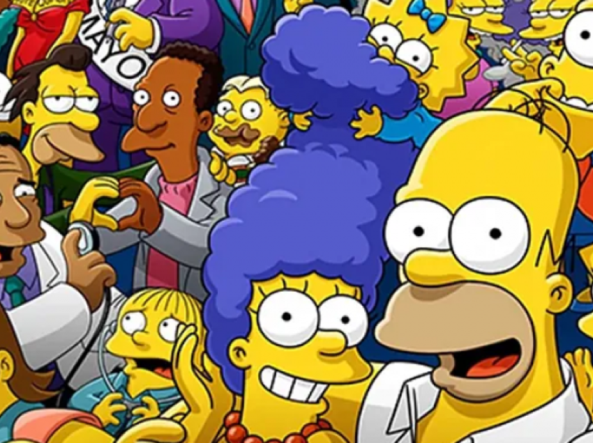 Vdes një nga personazhet historikë të serialit “The Simpsons”