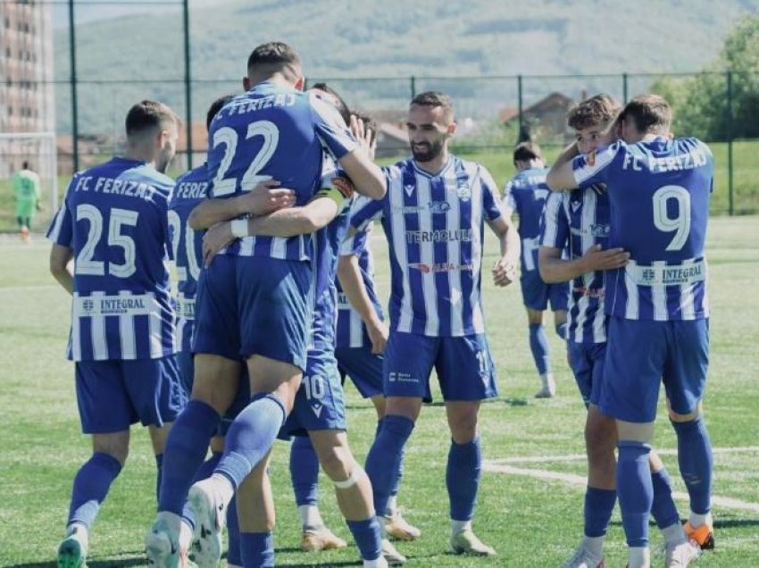 Haxhimusa het-trik, Ferizaj mund 2 Korrikun dhe bën një drejt rikthimit në elitën e futbollit  