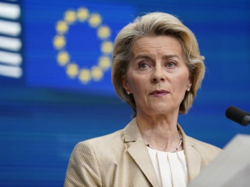 Von der Leyen: Zgjidhja me dy shtete, e vetmja që do të sjellë paqe në rajon