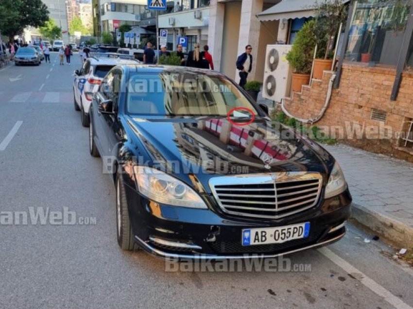 E parkoi para SPAK, policia gjobit makinën e Klevis Balliut