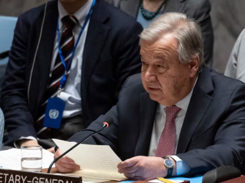 Guterres i bën thirrje Izraelit të mos kryejë ofensivë në Rafah