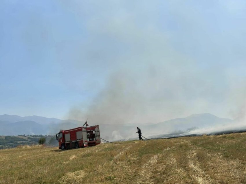 Zjarre në Rahovec, apel banorëve për kujdes