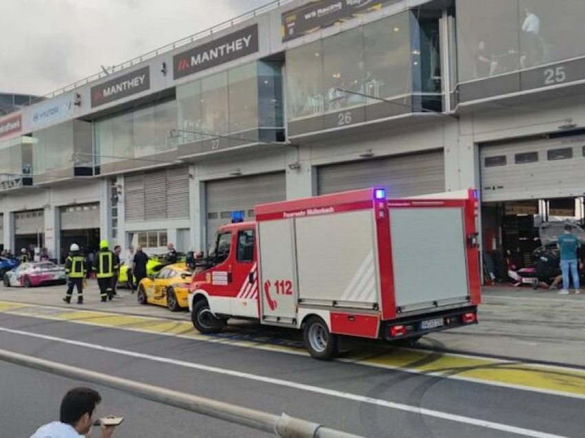 Shpërthim në Nürburgring, disa të plagosur