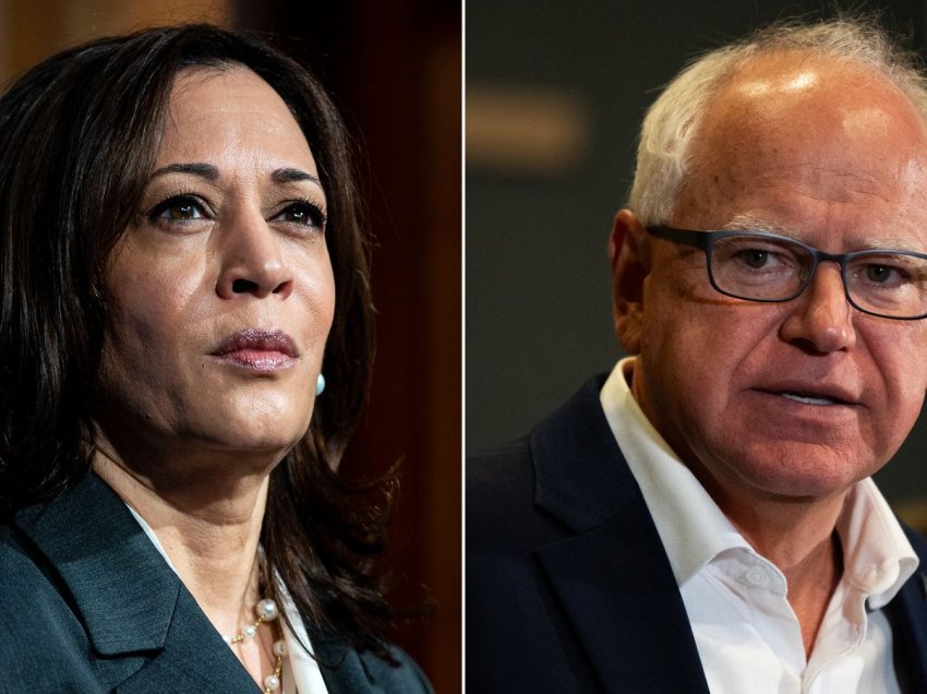 Zgjedhjet Presidenciale 2024: Kamala Harris zgjedh kandidatin për zv.president Tim Walz