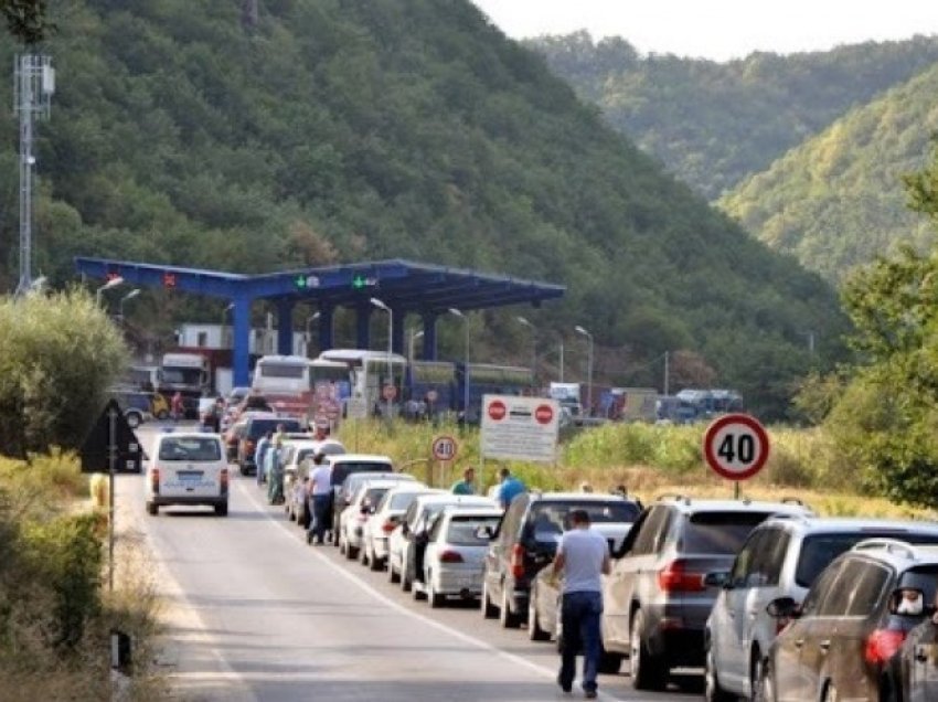 Fluks te Dheu i Bardhë, 100 metra kolona