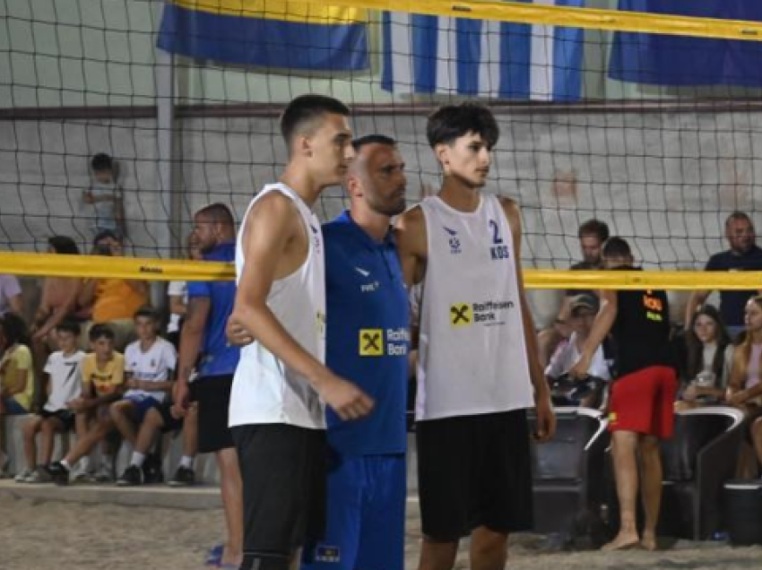 Kosova U22 në beach volley e siguron çerekfinalen e Kampionatit Ballkanik