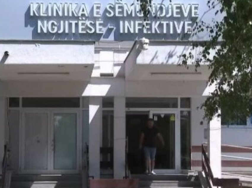 Shtatë pacientë me Covid në Klinikën Infektive