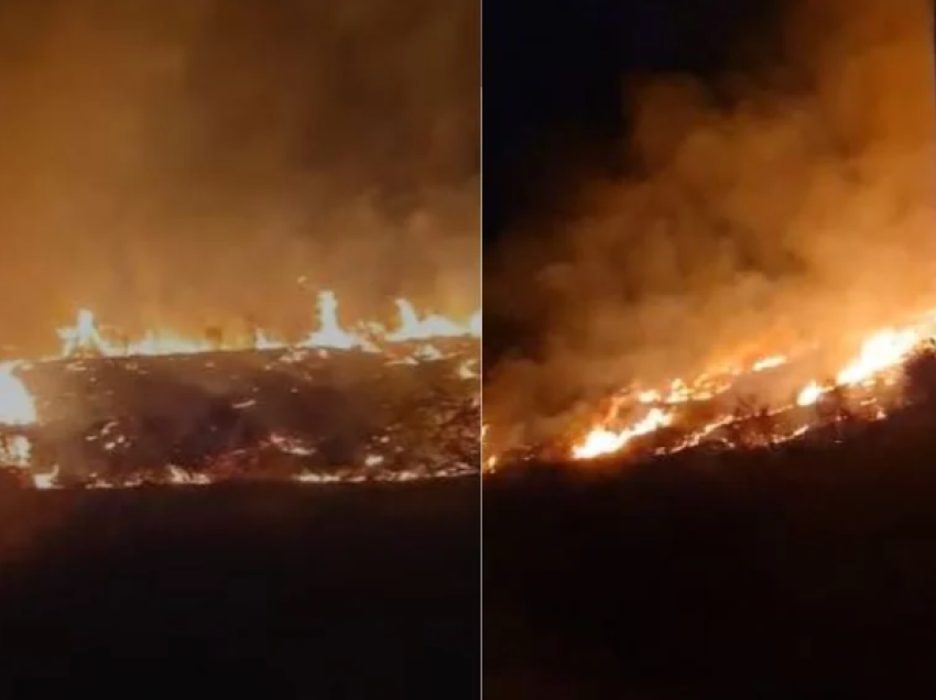 Tjetër vatër zjarri në fshatrat e Selenicës, terreni i thyer vështirëson ndërhyrjen e forcave zjarrfikëse