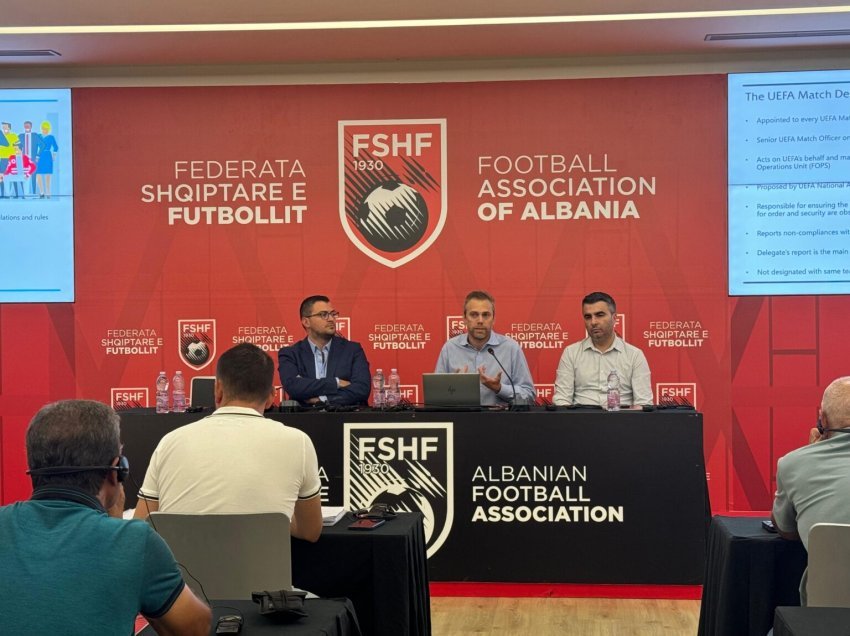 FSHF në bashkëpunim me UEFA organizon seminarin me delegatët e ndeshjeve