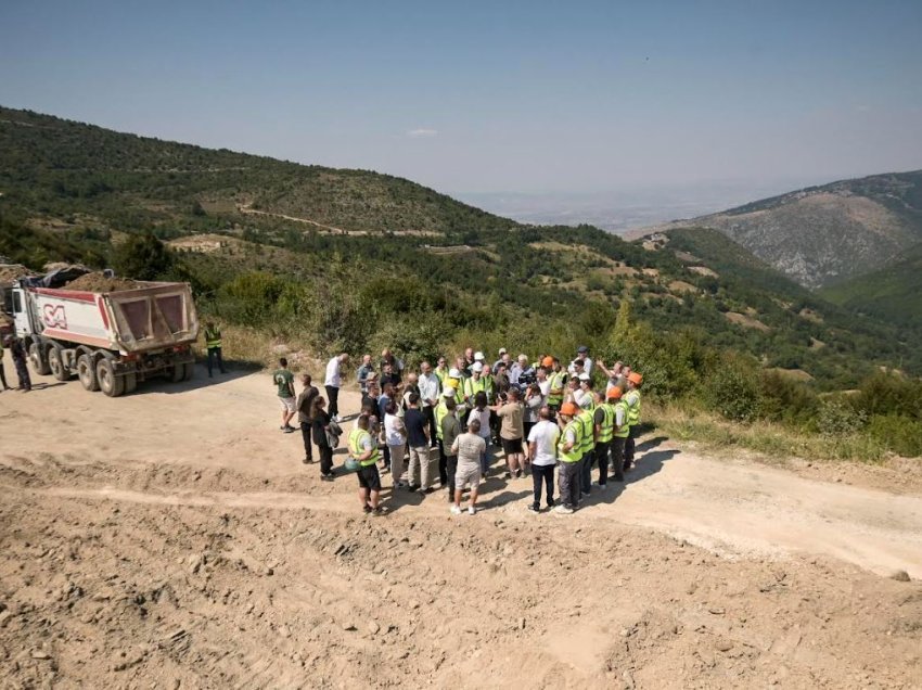 Nisin punimet në rrugën Prizren – Tetovë