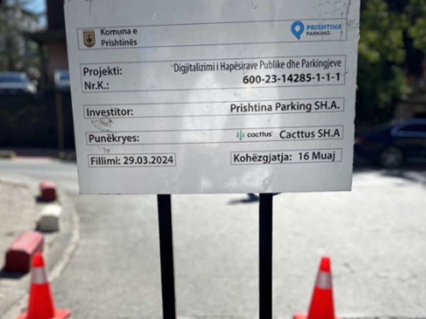 Rama njofton për vendosjen e sensorëve në parkingje në disa rrugë të kryeqytetit, tregon përparësitë