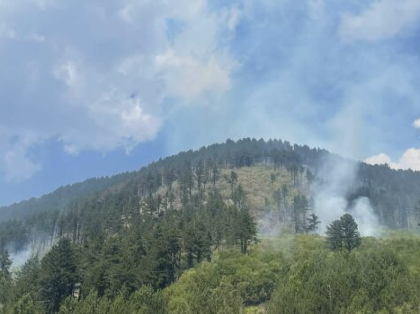 Situatë e rënduar me zjarret edhe sot në Prevallë, intervenon edhe KFOR-i