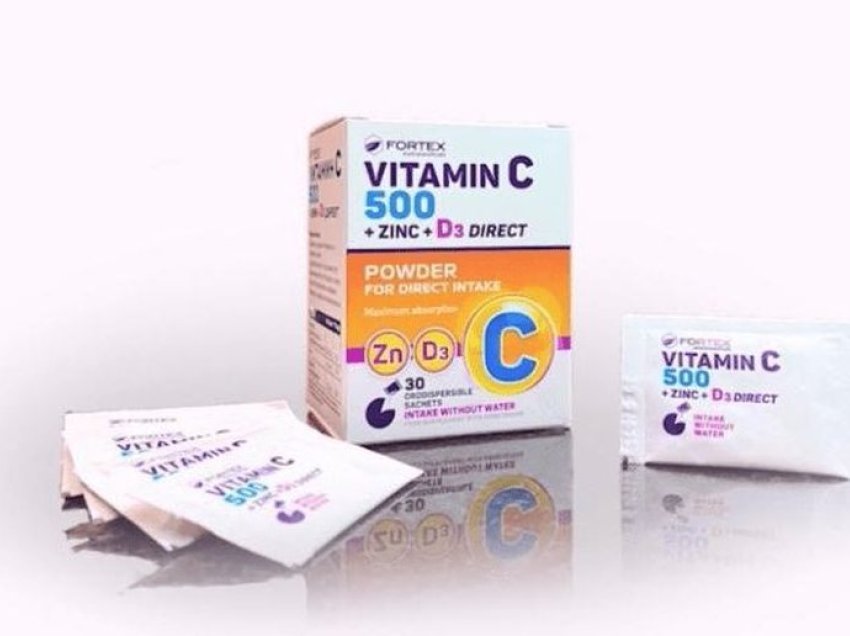 Vitamina C 500 me Zink dhe D3/ Forcuesi më i mirë i imunitetit