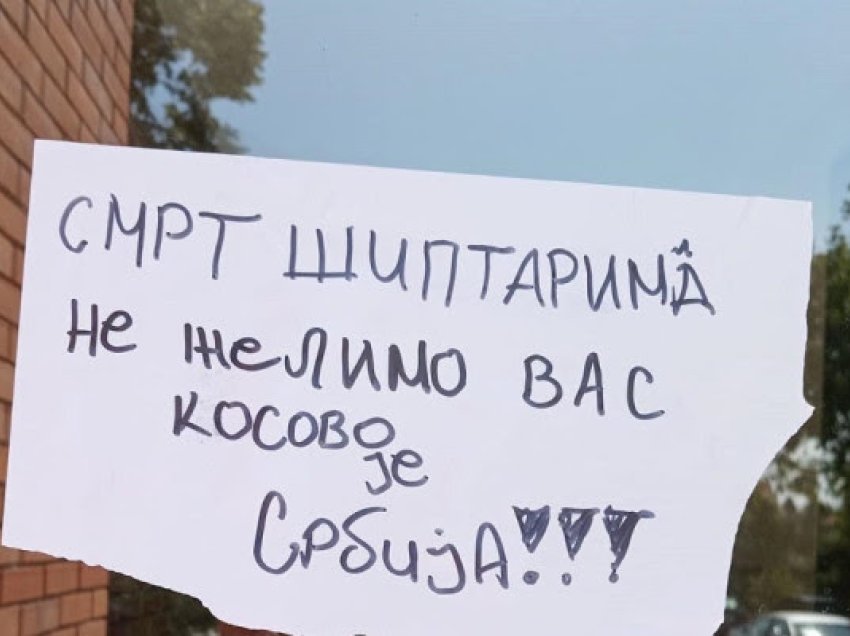 “Vdekje shqiptarëve, Kosova është Serbi” – një tjetër grafit me thirrje për vrasjen e shqiptarëve shfaqet në Bujanoc