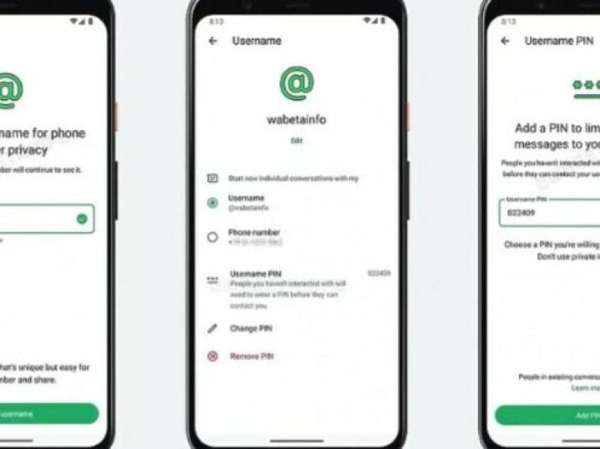WhatsApp po prezanton një veçori për të mbrojtur privatësinë në lidhje me emrat e përdoruesve