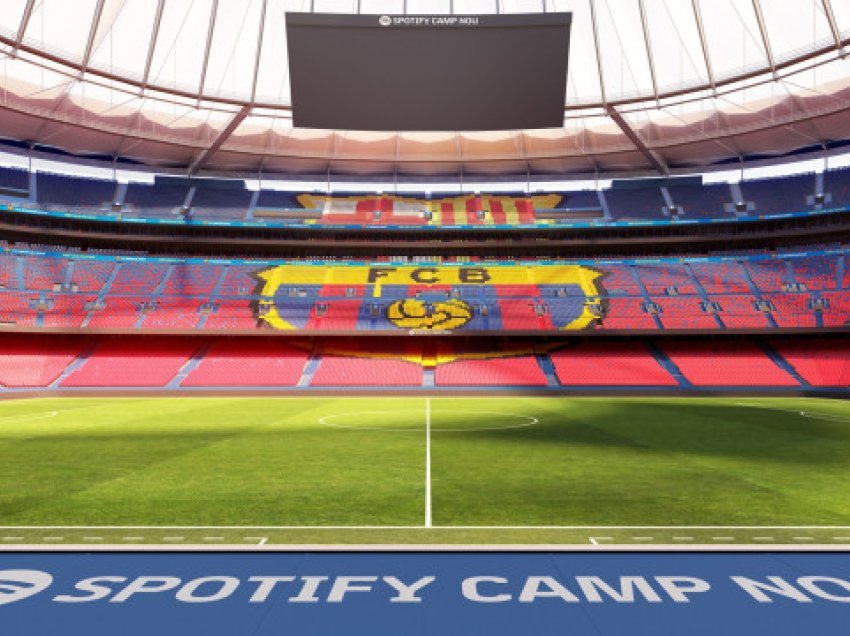 ​Barcelona publikon pamje magjepsëse nga “Camp Nou” i rinovuar