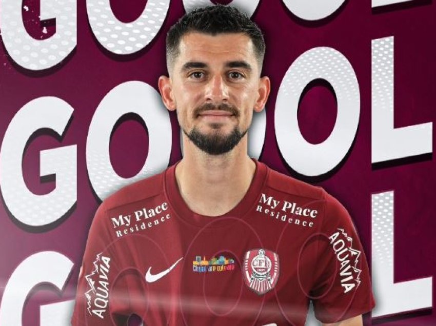 Meriton Korenica shënon supergol, skuadra rumune triumfon 